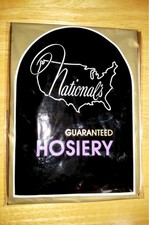 Vintage Nationals Hosiery 100 Nylon Stockings Neutral Beige Size 11 Long