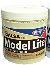 Deluxe Materials BD6 All Scale Model Lite Wood Filler - 8.1oz 240mL -- Balsa