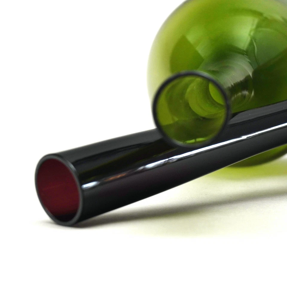 2x vintage 60s Arthur Percy Glas Vase grün + rot für ASEDA Gullashruf V.MIN - Bild 3 von 4