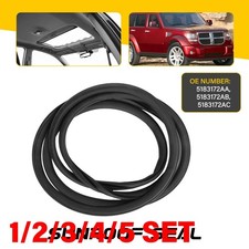 Sello de vidrio para techo corredizo vidrio sello de techo resistente al clima para Dodge Nitro 1-5SET