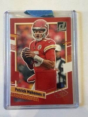 2023 Panini Donruss Football Patrick Mahomes II Donruss Threads DTH-PMII Patch