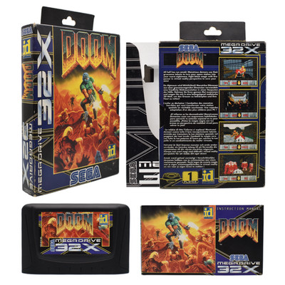SEGA Mega Drive 32X Doom in OVP