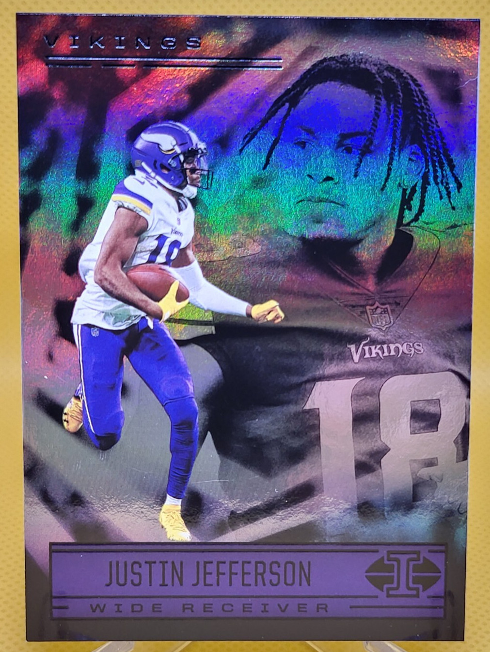 2021 Panini Illusions Justin Jefferson Minnesota Vikings #4 Free Shipping