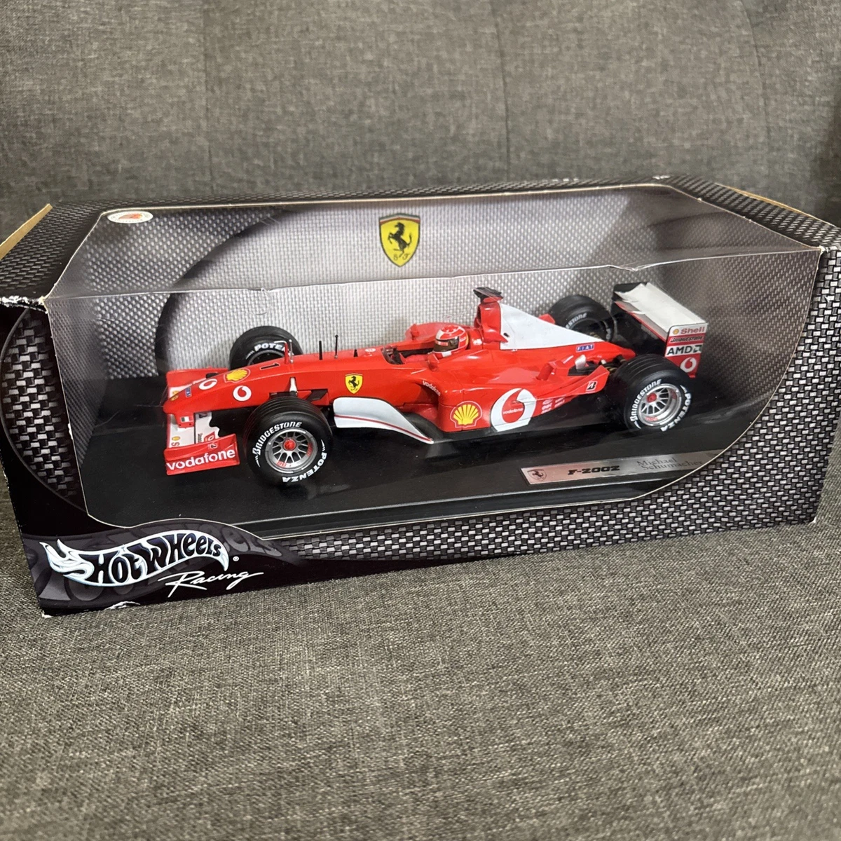 Hot Wheels Michael Schumacher 1:18 Scale Diecast Racing Cars for