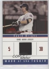 2005 Fleer Showcase Wave of the Future Red Jersey /610 David Wright #WF-DW 0af