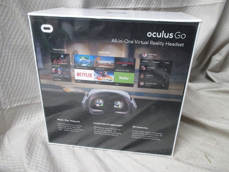 Meta Oculus Go 64GB VR Headset for sale online | eBay