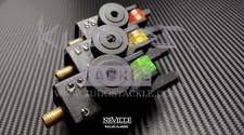 3 Kudos Tackle Steve Neville 4 Mag Fluoro Green Roller Wheels |Custom Carp Setup