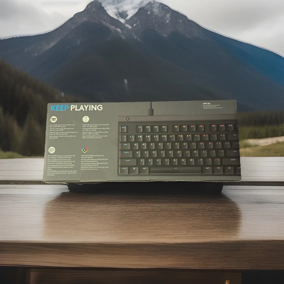 LOGITECH G515 LIGHTSPEED TKL LOW PROFILE WIRELESS GAMING KEYBOARD - Image 2 of 3