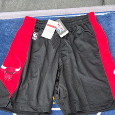 Nike Dri-FIT Basketball Shorts Herren L Schwarz/Rot atmungsaktiv AJ5056-010