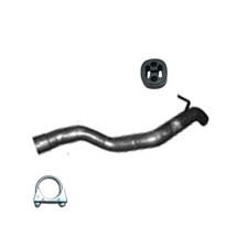 Endrohr + Anbausatz Auspuff für VW Passat Skoda Superb 1.6 2.0 TDi 2014-2024 Neu