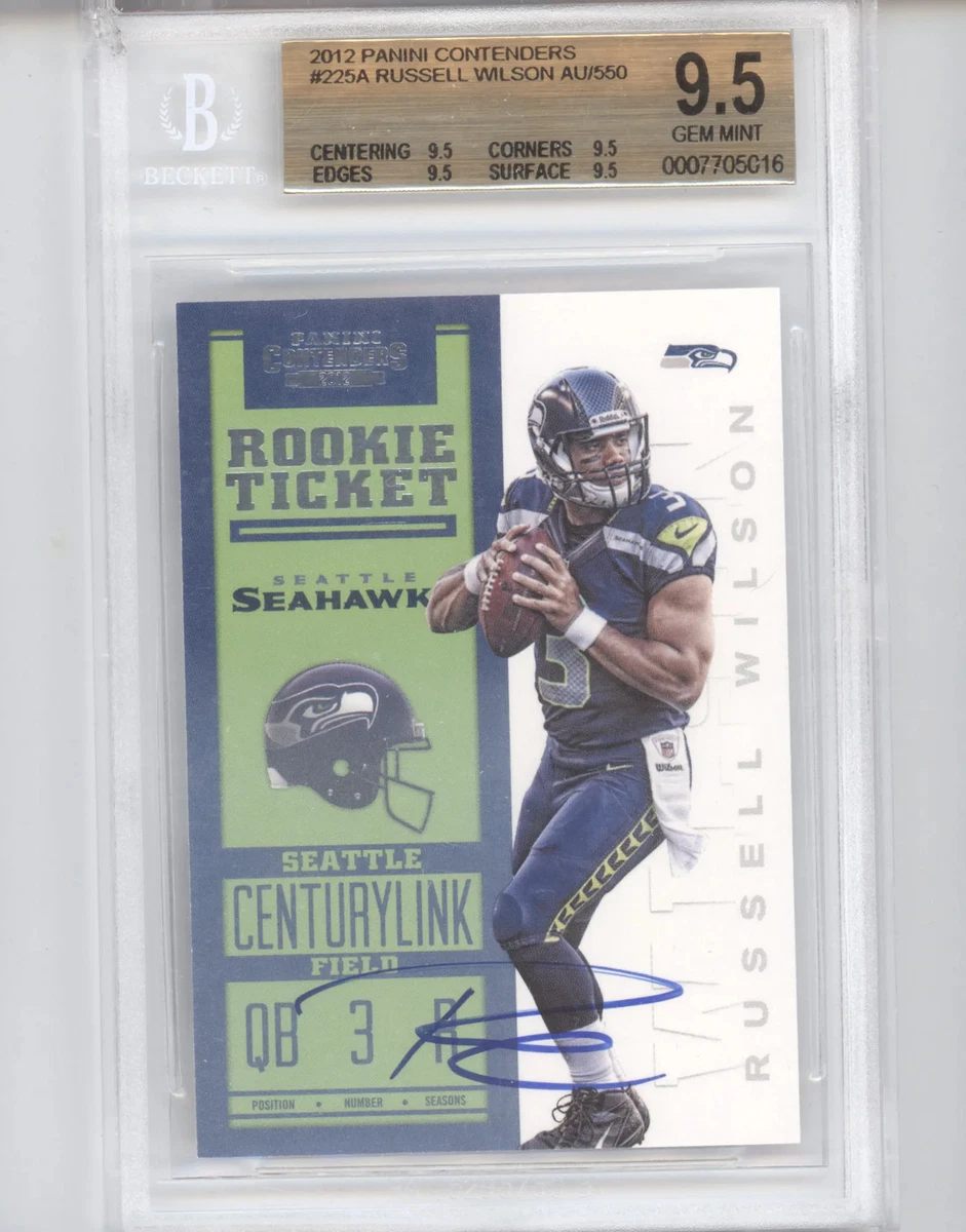 Russell Wilson Autograph Football Trading Cards for sale | eBay