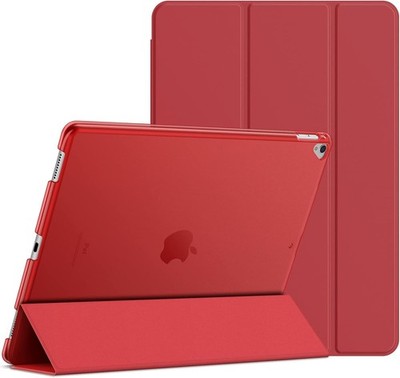 Case for iPad Pro 12.9 Inch (2015 and 2017 Model), Auto Wake/Sleep Feature, Red
