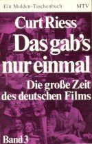 Das gabs nur einmal. - Wien von Riess, Curt | Buch | Zustand akzeptabel