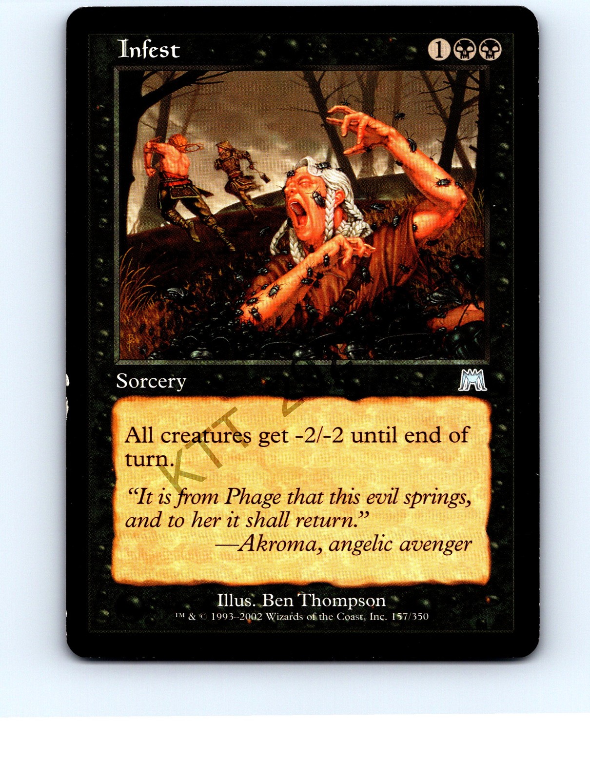 Infest #157 Uncommon Onslaught MTG LP Lightly played