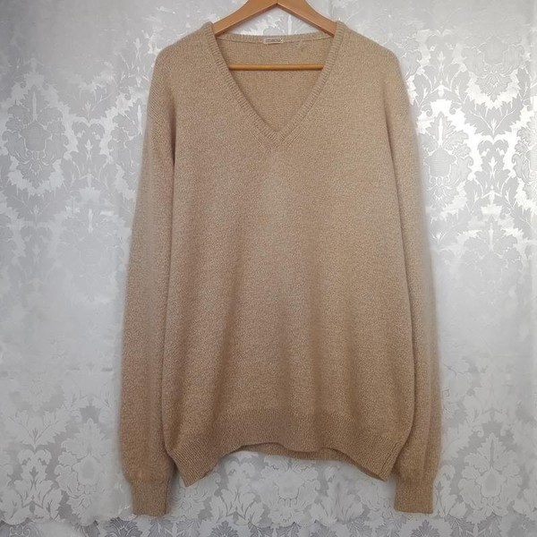 Women Malo Sweater Beige Cashmere XXL