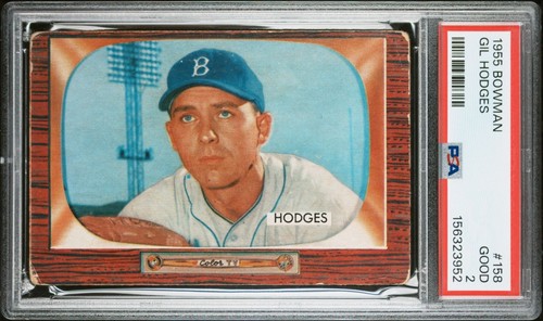 1955 Gil Hodges #158