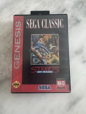 Sega Classic Streets of Rage Sega Genesis CIB w/ Cartridge & Manual Tested