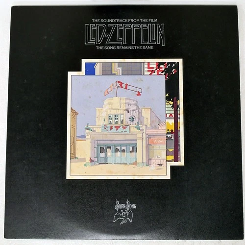 LED ZEPPELIN S/T SWAN SONG P5544N Japan VINYL 2LP
