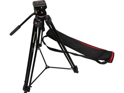 Manfrotto 701HDV Tripod Pan Tilt Head with Case Professional Heavy Duty - Image 1 of 4