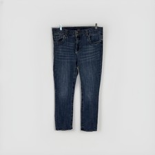 KUT From The Kloth Jeans Womens Size 14 Dark Wash Straight Leg Denim Pants
