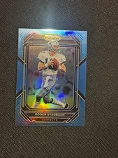 Roger Staubach 2022 Prizm Light Blue Parallel