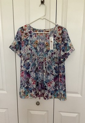 Soft Surroundings Blouse (Medium) New with Tags Tunic Length