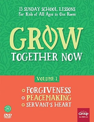 GROW TOGETHER NOW, VOLUME 1: 13 SUNDAY SCHOOL LESSONS FOR By Group Publishing VG