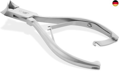 OTTO HERDER NAGELZANGE - Kopfschneider Fussnagelzange für starke Fußnägel 14cm a