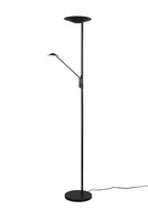 Led Deckenfluter Wohnzimmer Dimmbar Schwarz Lesen 650 Lm Stehleuchte Flexibel