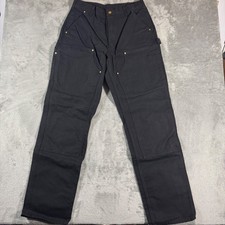 Carhartt Men's Duck Double-Front Work Utility Pants 34x36 B01-M