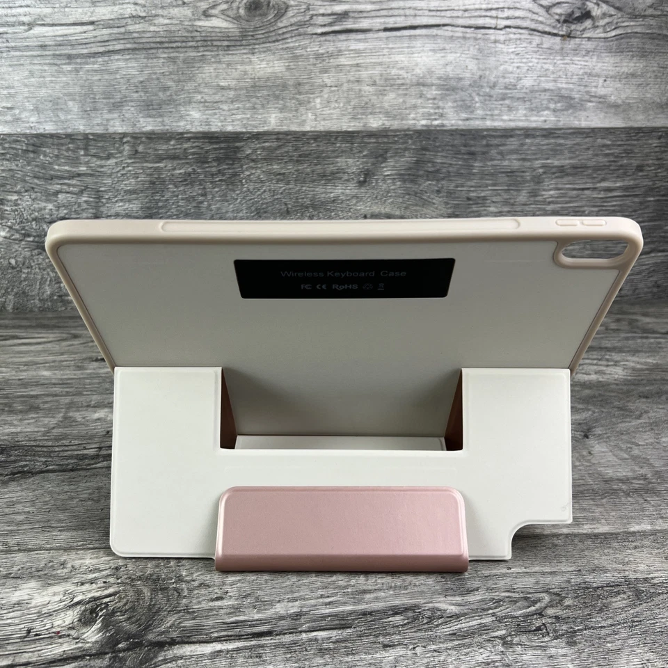 IVSO WIRELESS BLUETOOTH KEYBOARD FOLIO CASE FOR IPAD PRO 12.9" PINK 2018 - Image 4 of 4