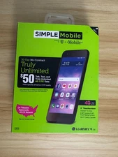 LG Rebel 4 LML212VL TracFone 16GB -Black Smartphone