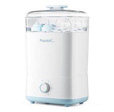Papablic Bottle Sterilizer and Dryer Pro Electric Sterilizer, White