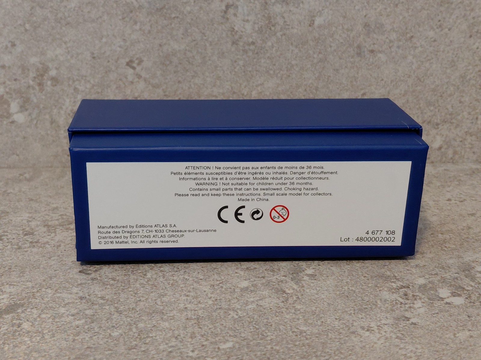 ATLAS  / DINKY  514 LYONS SWISS ROLLS GUY VAN REPRODUCTION BOX ONLY. thumbnail 4