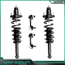 For 07-2010 Chrysler Sebring Sedan 09-2014 Dodge Avenger Rear Struts & Sway Bar