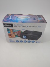 Gpx All-in-one Projector Screen Kit Bluetooth Extra Bright Screen Gpx All-in-one Projector Screen Kit Bluetooth Extra Bright Screen