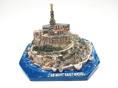 MARKENLOS Le Mont Saint Michel Poly modello 11 cm Francia souvenir