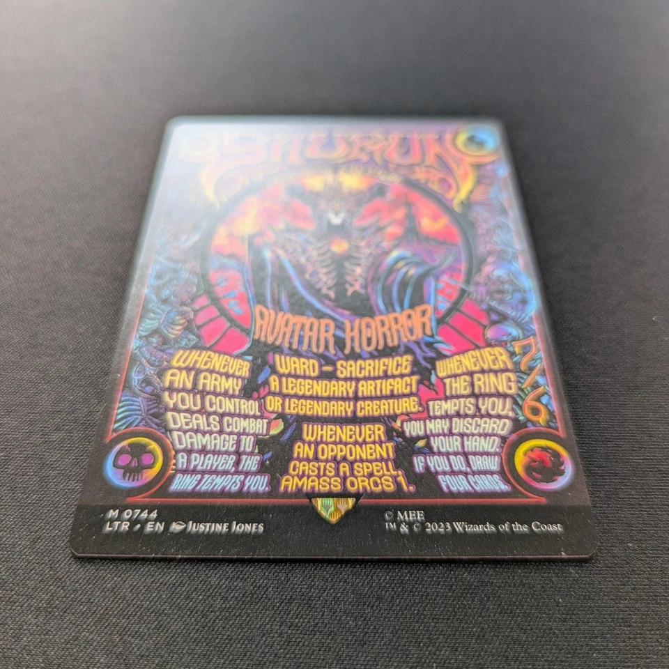 MTG \>> Sauron, the Dark Lord (NM) <<// - Bild 3 von 4