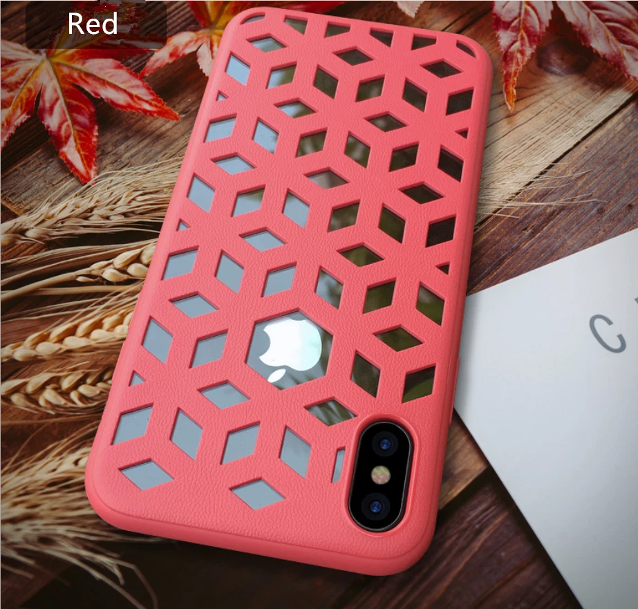 For Apple X meshed pattern drop protection shell 7TPU+PC Full Body XS case - Image 3 of 4