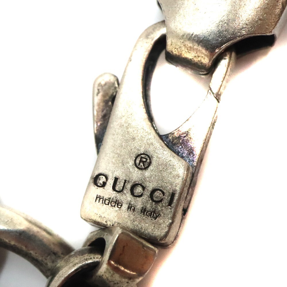 Gucci 678712 Enamel bracelet with Gucci logo Silver | eBay Gucci 678712 Enamel bracelet with Gucci logo Silver | eBay