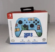 Nintendo Switch Enhanced Wireless Controller Super Mario Bros 3 PowerA New