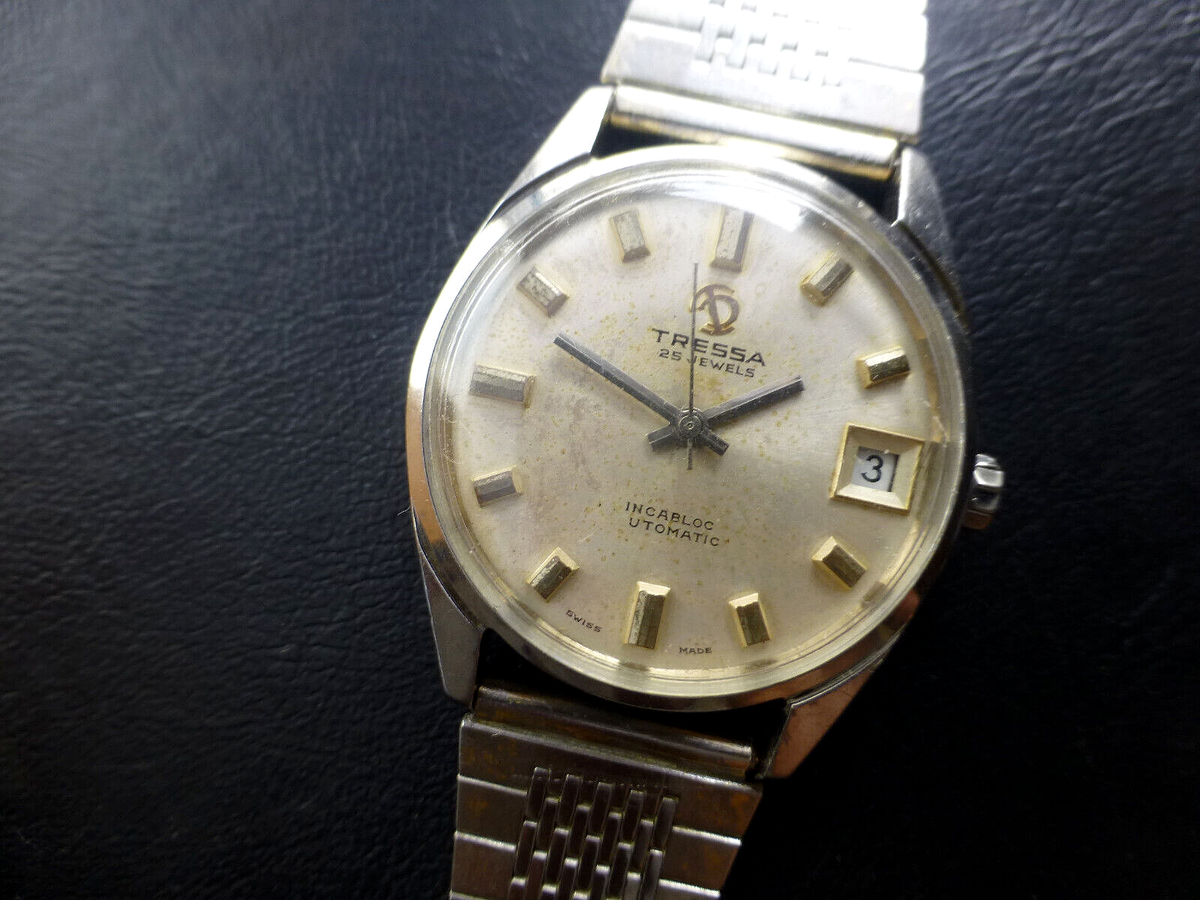 TRESSA INCABLOC AUTOMATIC 25 JEWELS | eBay