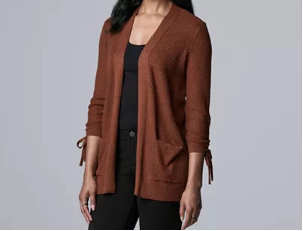 Simply vera wang clearance cardigan