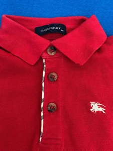 burberry polo kids red