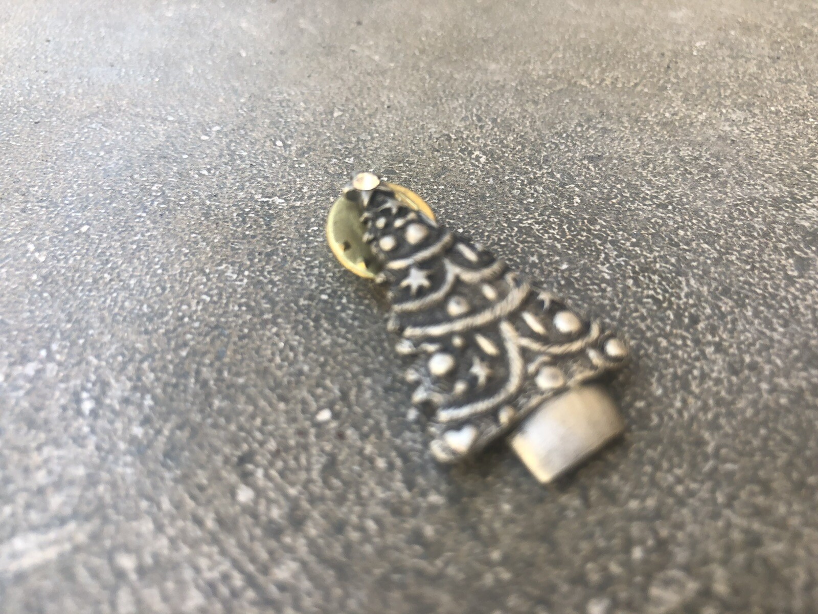 Vintage Christmas Tree Pin eBay