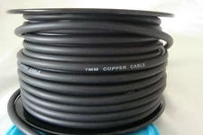 7mm Copper Core Spark Plug Wire / Ignition Wire.  Sold By The Foot...