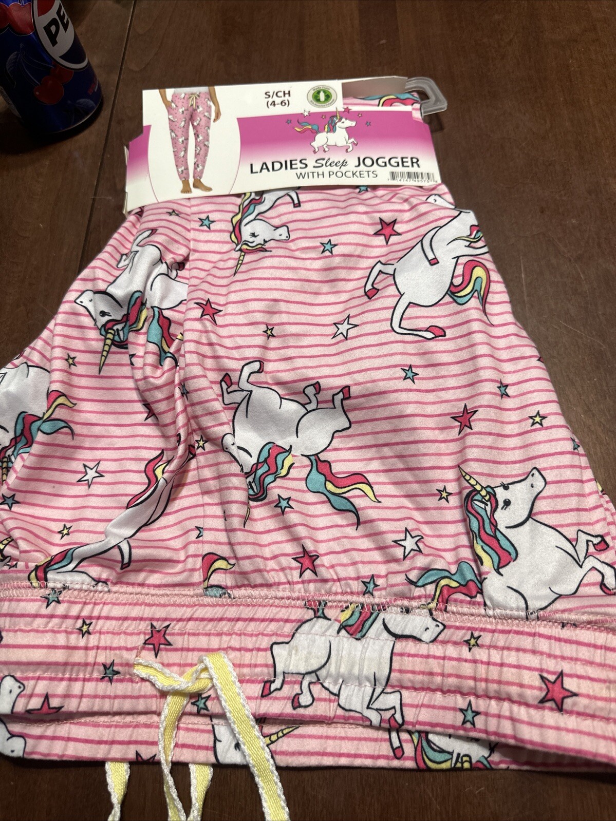 Unicorn Pajama Lounge Sleep Jogger Pants Womens Size Small Briefly Stated NWT