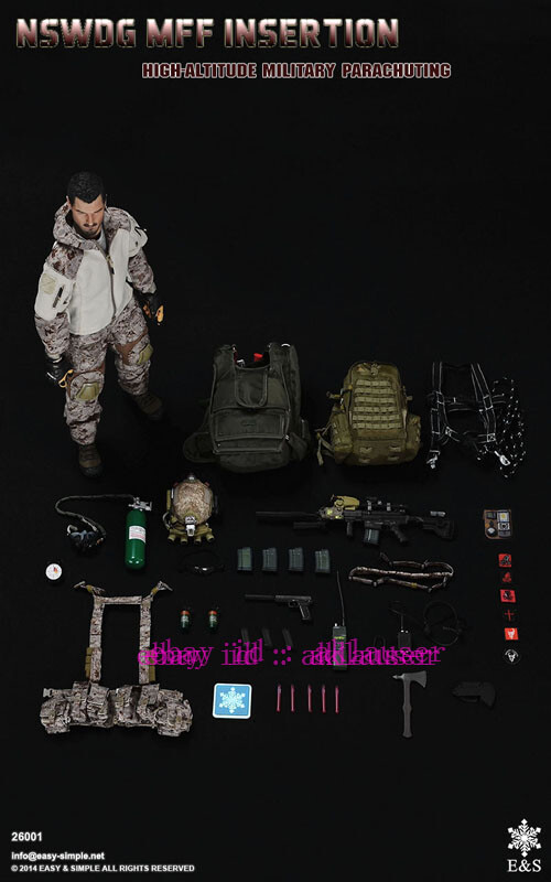 Easy&Simple 1/6 Es26001 Nswdg Mff Insertion High Altitude Military