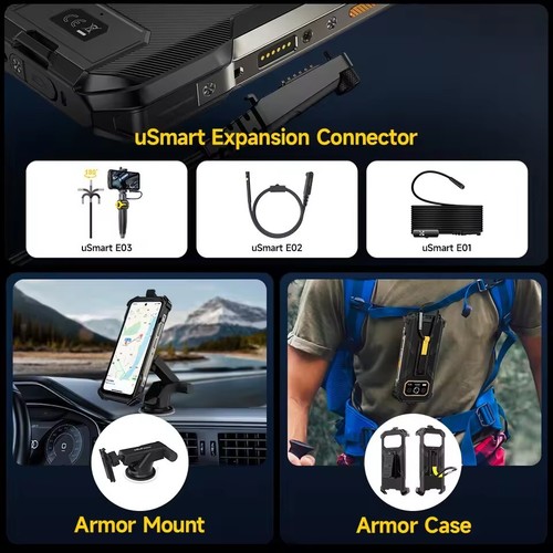 Ulefone Armor 27 Rugged Phone Night Vision 10600mAh 6.78'' Android 14 Helio G99 - 第 7/17 張圖片