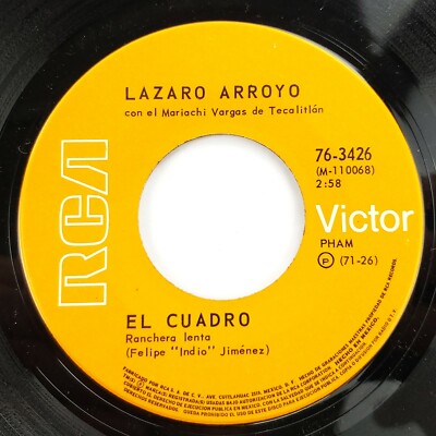 Lazaro Arroyo    La Casada / Toda Mi Vida RCA Victor 45 7'' Vinyl